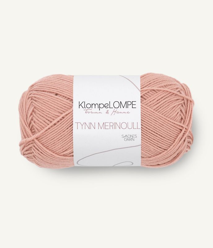 UT KlompeLOMPE Tynn Merinoull 3332 Pudderbrun 